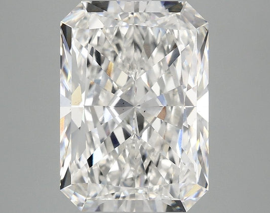 Lab-Grown Radiant Diamond - 5.0 Carats, F Color, VS2 Clarity - Certified by IGI - Report Number: LG692544041