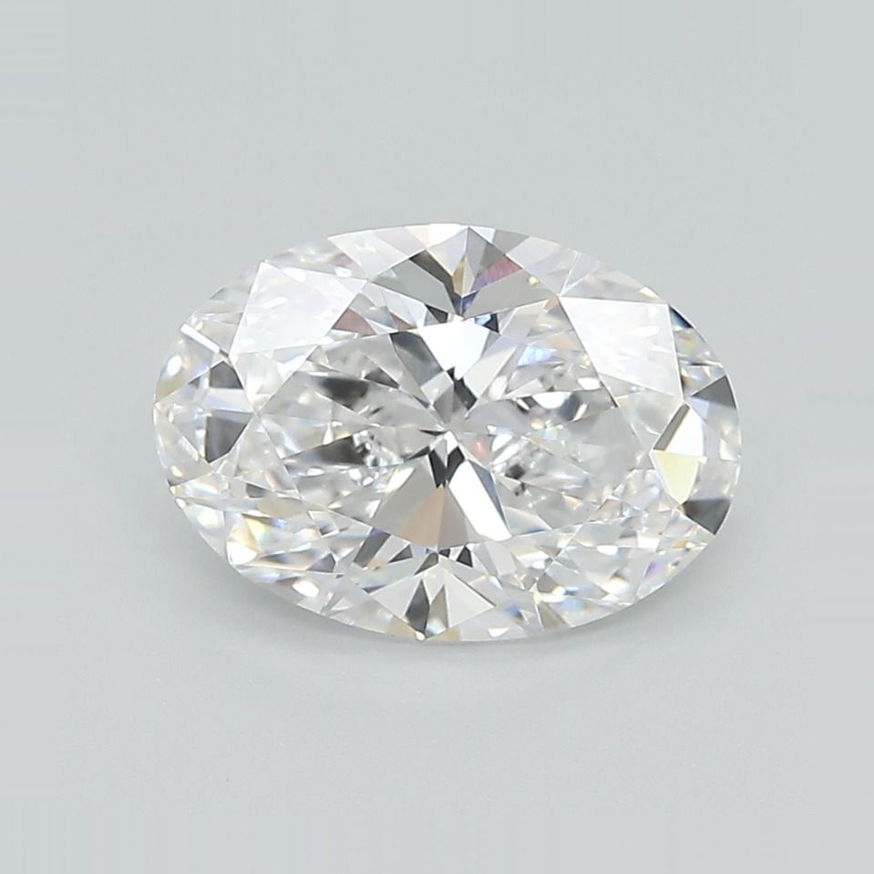 Lab-Grown Oval Diamond - 2.51 Carats, D Color, VVS2 Clarity - Certified by IGI - Report Number: LG690506457