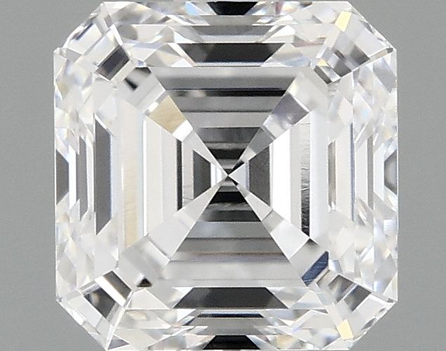 Lab-Grown Asscher Diamond - 1.51 Carats, D Color, VVS2 Clarity - Certified by IGI - Report Number: LG719509899