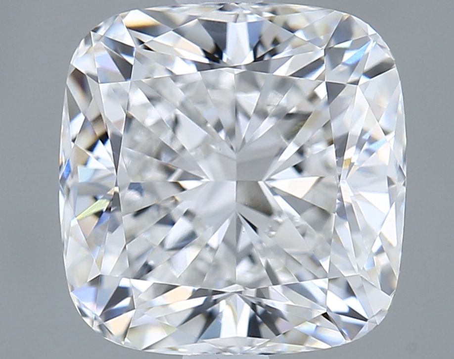 Lab-Grown Cushion Diamond - 3.02 Carats, E Color, VVS2 Clarity - Certified by IGI - Report Number: LG671432846