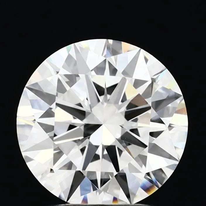 2.00ct Round Lab Grown Diamond (Colour E, Clarity VVS2, Cut EX, IGI Certified)
