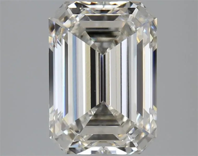 3.09ct Emerald Lab Grown Diamond (Colour H, Clarity VVS2, IGI Certified)