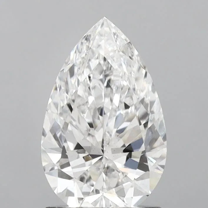 1.50ct Pear Lab Grown Diamond (Colour E, Clarity VS2, IGI Certified)