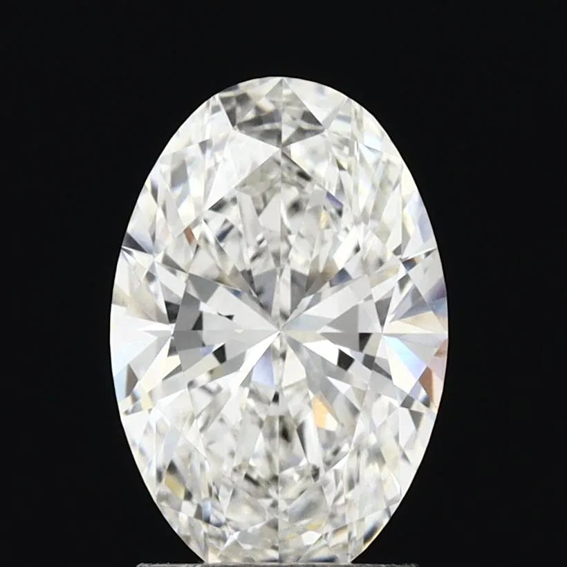 2.01ct Oval Lab Grown Diamond (Colour F, Clarity VVS2, IGI Certified)
