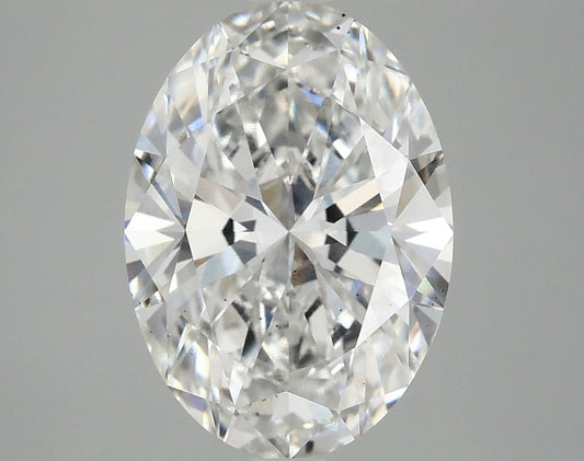 Lab-Grown Oval Diamond - 3.96 Carats, F Color, VS2 Clarity - Certified by IGI - Report Number: LG690501562