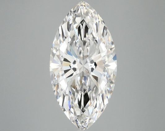 Lab-Grown Marquise Diamond - 4.59 Carats, F Color, VS1 Clarity - Certified by IGI - Report Number: LG691541221