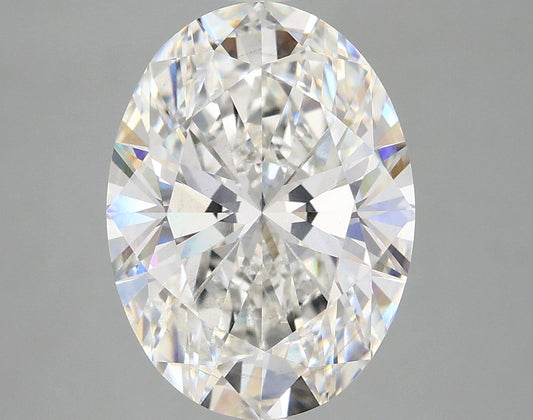 Lab-Grown Oval Diamond - 5.0 Carats, F Color, VS2 Clarity - Certified by IGI - Report Number: LG670457627