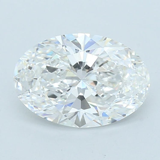 Lab-Grown Oval Diamond - 3.03 Carats, E Color, VVS2 Clarity - Certified by IGI - Report Number: LG715564972