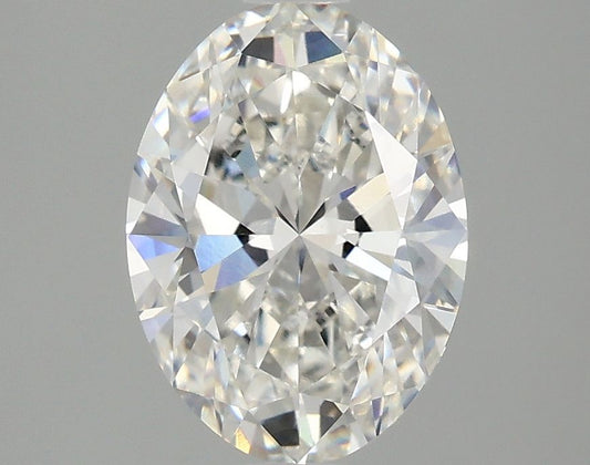 Lab-Grown Oval Diamond - 1.97 Carats, F Color, VVS2 Clarity - Certified by IGI - Report Number: LG670454088
