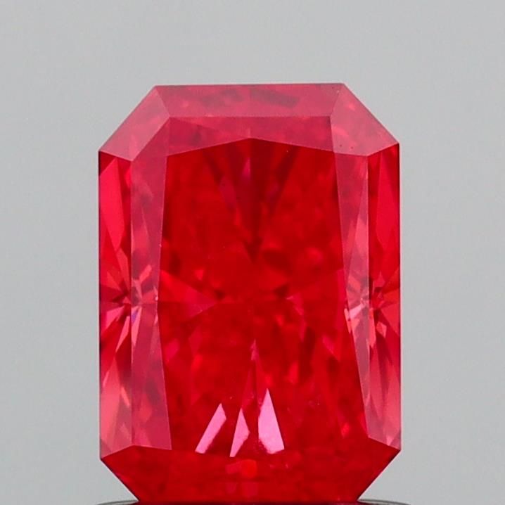 Radiant 1.07ct Fancy Vivid Red VS1 - Cut • NONE • 7A9C4DF101
