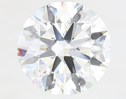 Lab-Grown Round Diamond - 4.0 Carats, F Color, VS2 Clarity - Certified by IGI - Report Number: 605306385