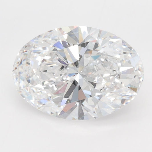 Lab-Grown Oval Diamond - 2.46 Carats, D Color, VVS1 Clarity - Certified by IGI - Report Number: LG660415178