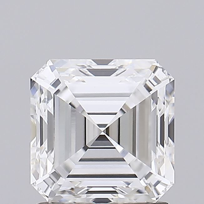 Lab-Grown Asscher Diamond - 1.5 Carats, E Color, VVS2 Clarity - Certified by GIA - Report Number: 6515028491