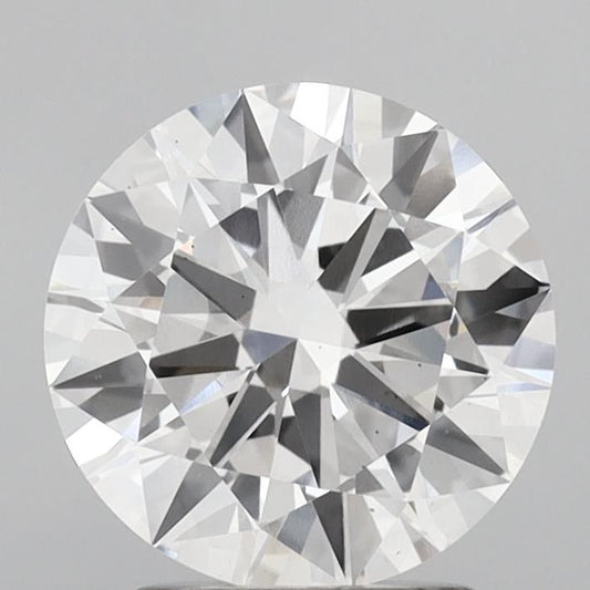 Lab-Grown Round Diamond - 3.01 Carats, E Color, VS2 Clarity - Certified by IGI - Report Number: LG687588063