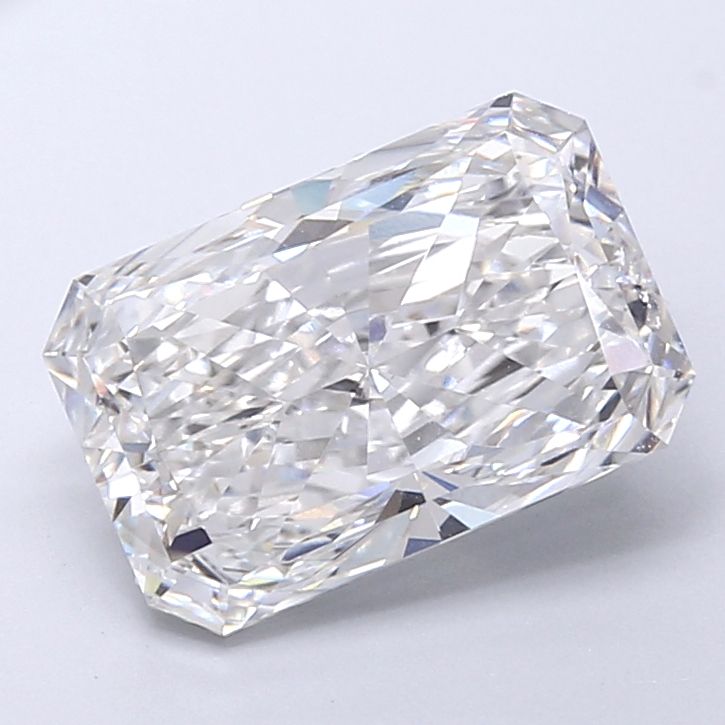 Lab-Grown Radiant Diamond - 4.05 Carats, F Color, VVS2 Clarity - Certified by IGI - Report Number: LG713534843