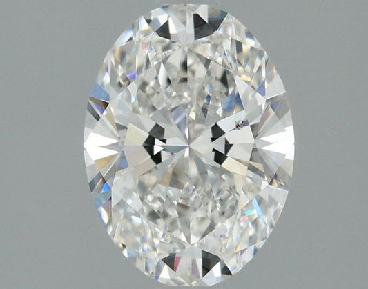 Lab-Grown Oval Diamond - 1.49 Carats, E Color, VS2 Clarity - Certified by IGI - Report Number: LG642430481