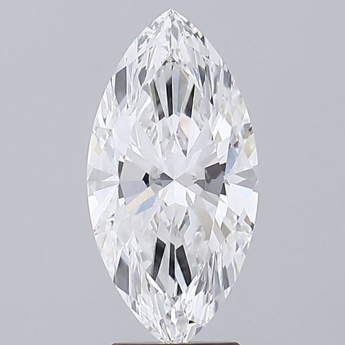 Lab-Grown Marquise Diamond - 3.51 Carats, E Color, VVS1 Clarity - Certified by GIA - Report Number: 5483499122