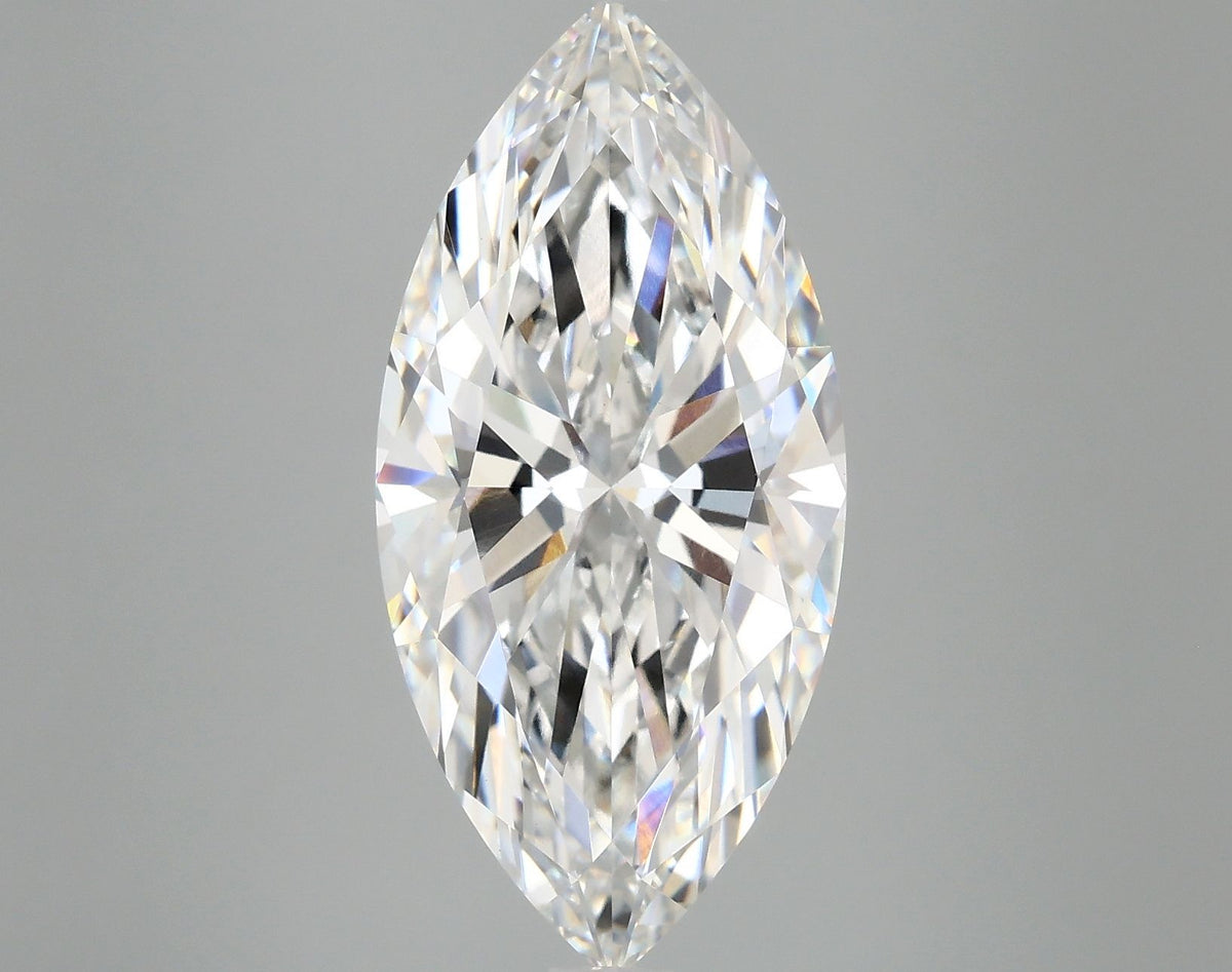 Lab-Grown Marquise Diamond - 6.0 Carats, F Color, VVS2 Clarity - Certified by IGI - Report Number: LG691535623