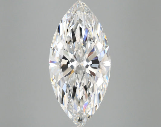 Lab-Grown Marquise Diamond - 6.0 Carats, F Color, VVS2 Clarity - Certified by IGI - Report Number: LG691535623
