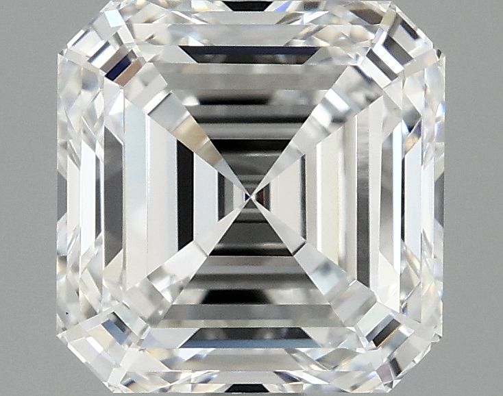 Lab-Grown Asscher Diamond - 2.59 Carats, E Color, VS1 Clarity - Certified by IGI - Report Number: LG712577227