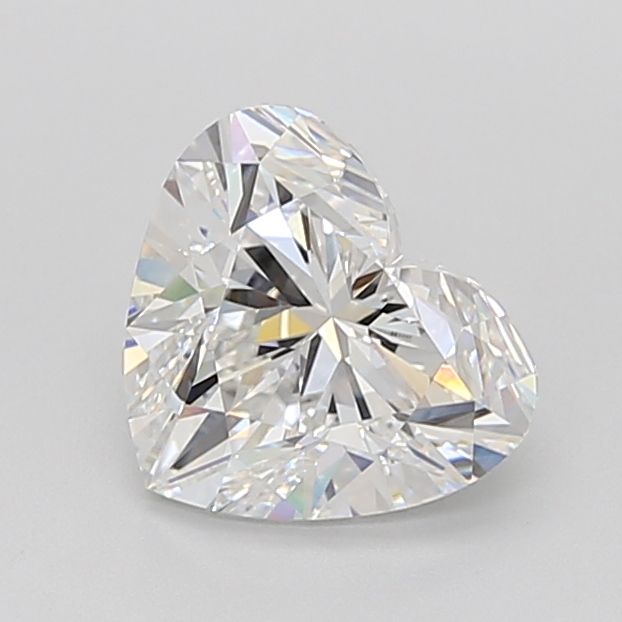 Lab-Grown Heart Diamond - 2.95 Carats, E Color, VVS2 Clarity - Certified by IGI - Report Number: LG694553337