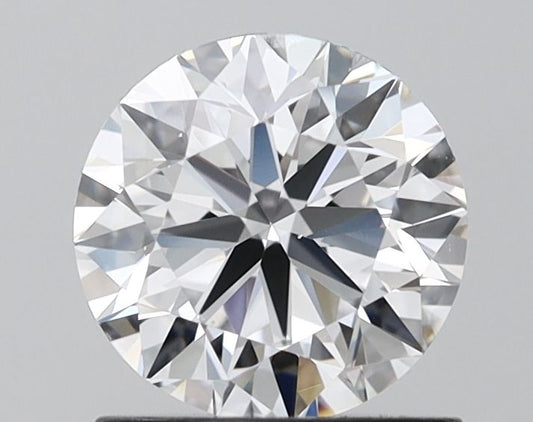 Lab-Grown Round Diamond - 0.99 Carats, D Color, VVS2 Clarity - Certified by IGI - Report Number: LG685527533