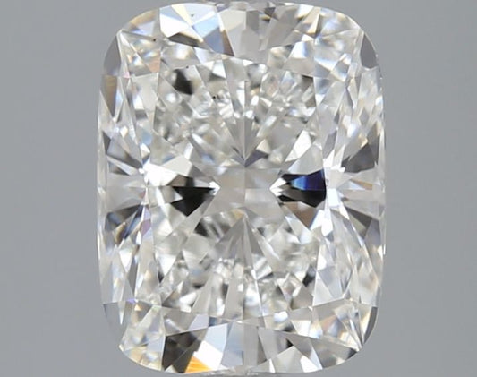 Lab-Grown Cushion Diamond - 2.5 Carats, F Color, VS2 Clarity - Certified by IGI - Report Number: LG647471280