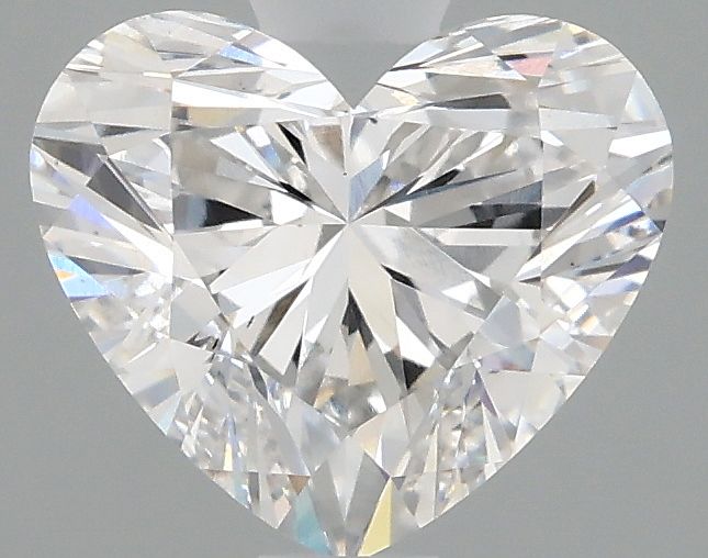 Lab-Grown Heart Diamond - 1.98 Carats, E Color, VS2 Clarity - Certified by IGI - Report Number: LG675576612