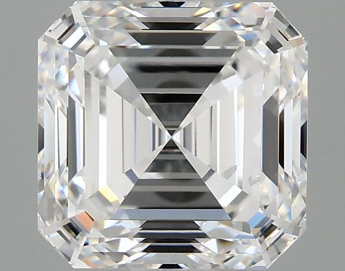 Lab-Grown Asscher Diamond - 3.03 Carats, E Color, VS2 Clarity - Certified by IGI - Report Number: LG674532323