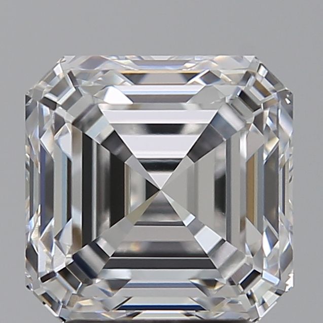 Lab-Grown Asscher Diamond - 3.02 Carats, D Color, VVS2 Clarity - Certified by GIA - Report Number: 6512668891