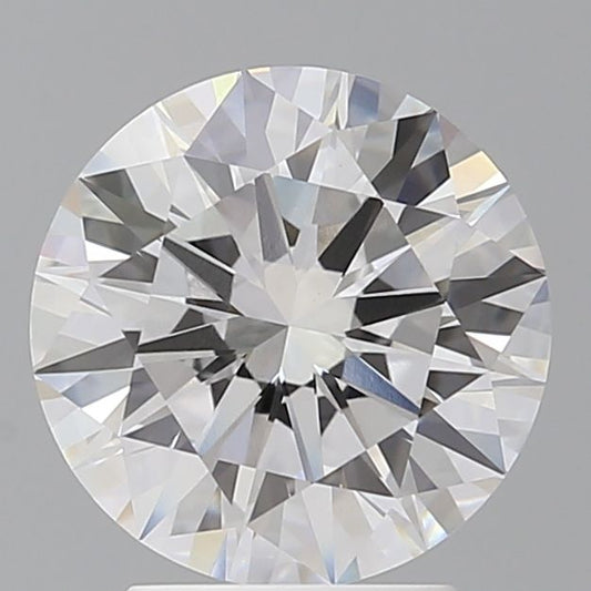 Lab-Grown Round Diamond - 3.0 Carats, E Color, VVS2 Clarity - Certified by IGI - Report Number: LG688510804