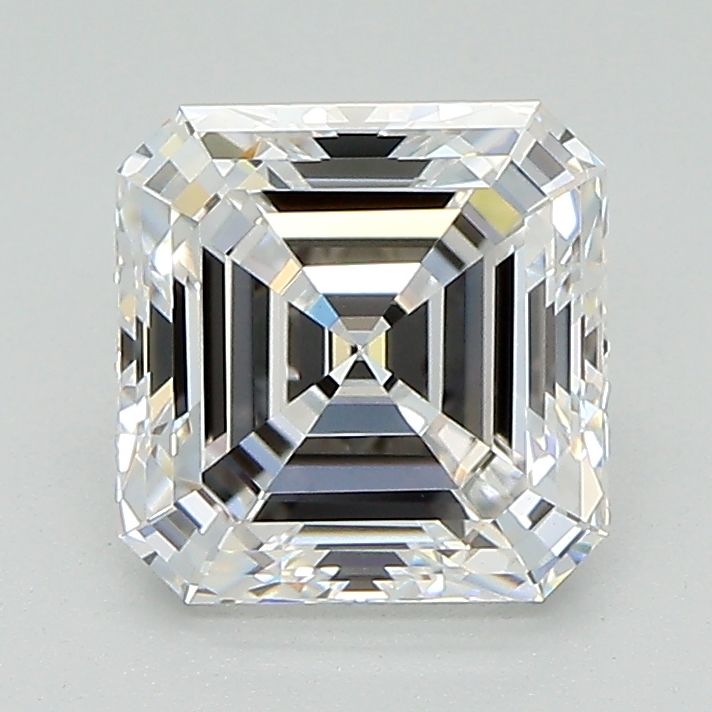 Lab-Grown Asscher Diamond - 1.7 Carats, D Color, VS1 Clarity - Certified by GIA - Report Number: 2225912127