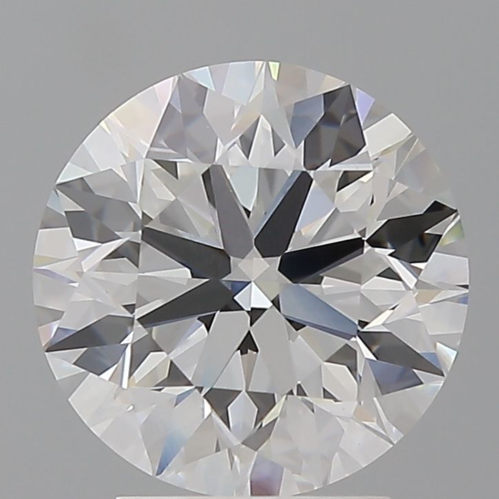 Lab-Grown Round Diamond - 3.51 Carats, E Color, VVS2 Clarity - Certified by IGI - Report Number: LG701508383