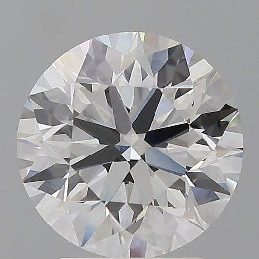 Lab-Grown Round Diamond - 3.51 Carats, E Color, VVS2 Clarity - Certified by IGI - Report Number: LG701508383