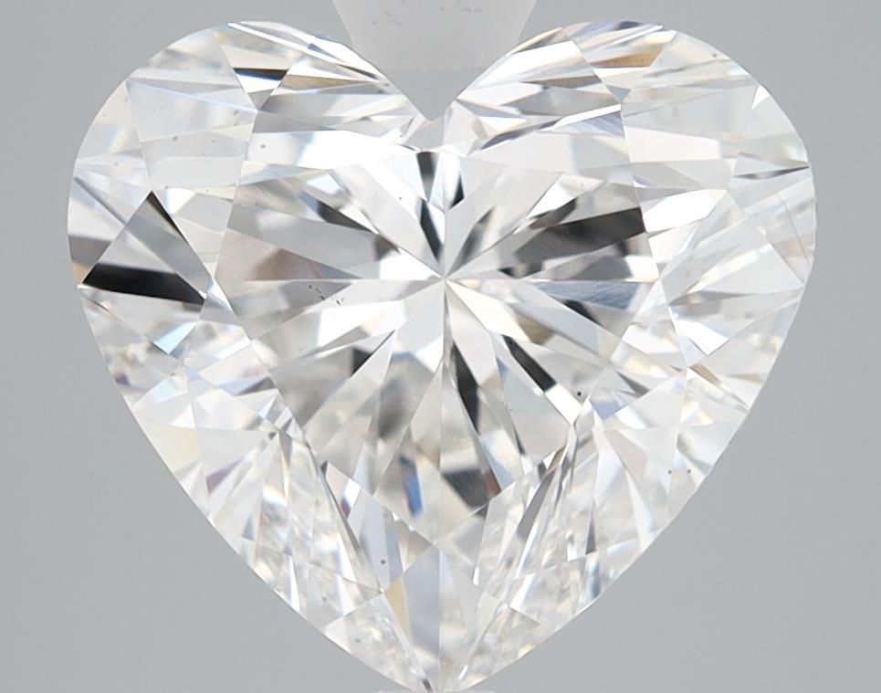 Lab-Grown Heart Diamond - 4.51 Carats, F Color, VS2 Clarity - Certified by IGI - Report Number: LG598376020