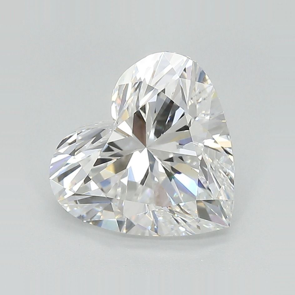 Lab-Grown Heart Diamond - 3.5 Carats, E Color, VS1 Clarity - Certified by IGI - Report Number: LG691540808