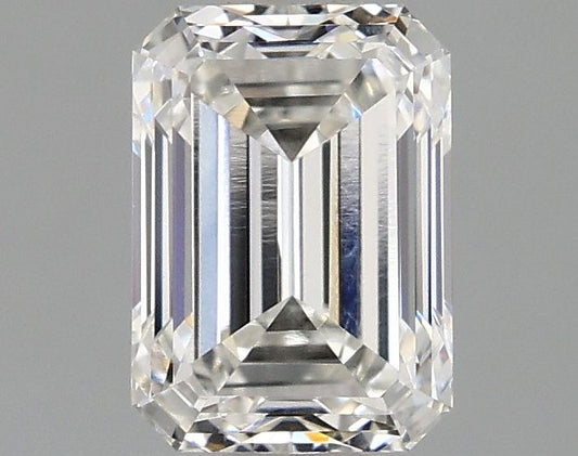 Lab-Grown Emerald Diamond - 0.98 Carats, F Color, VVS2 Clarity - Certified by IGI - Report Number: LG685556229