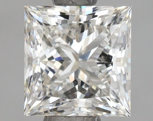 Lab-Grown Princess Diamond - 1.14 Carats, Fancy Intense Pink Color, VVS2 Clarity - Certified by IGI - Report Number: LG670472995