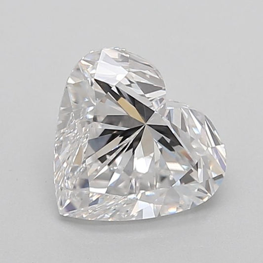 Lab-Grown Heart Diamond - 2.07 Carats, E Color, VVS2 Clarity - Certified by IGI - Report Number: LG715507605