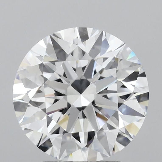Lab-Grown Round Diamond - 3.45 Carats, F Color, VVS1 Clarity - Certified by IGI - Report Number: LG628420865