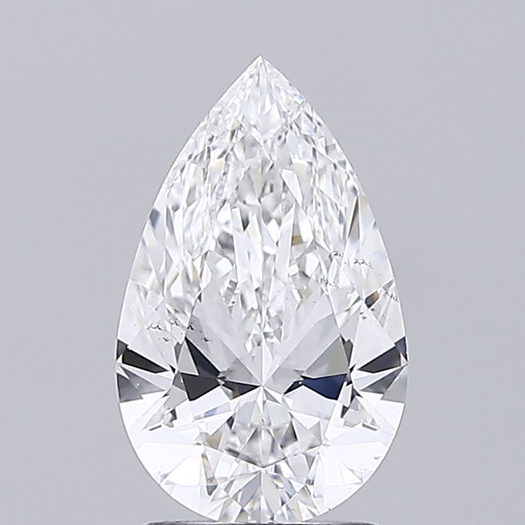 Lab-Grown Pear Diamond - 2.01 Carats, E Color, VS2 Clarity - Certified by IGI - Report Number: LG683578690