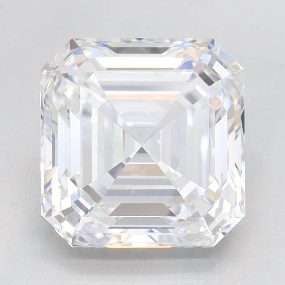Lab-Grown Asscher Diamond - 2.75 Carats, D Color, VVS1 Clarity - Certified by GIA - Report Number: 7498885406