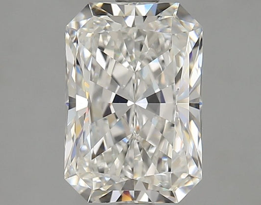 Lab-Grown Radiant Diamond - 2.54 Carats, Fancy Vivid Blue Color, VVS1 Clarity - Certified by IGI - Report Number: LG668468554