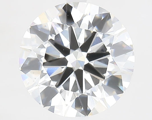 Lab-Grown Round Diamond - 4.01 Carats, F Color, VS2 Clarity - Certified by IGI - Report Number: LG602399994