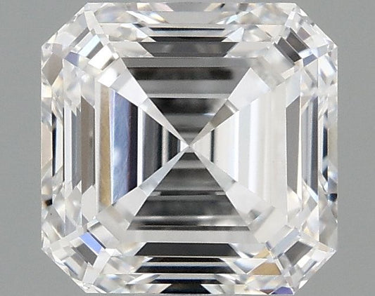 Lab-Grown Asscher Diamond - 1.04 Carats, D Color, VVS2 Clarity - Certified by IGI - Report Number: LG691555039