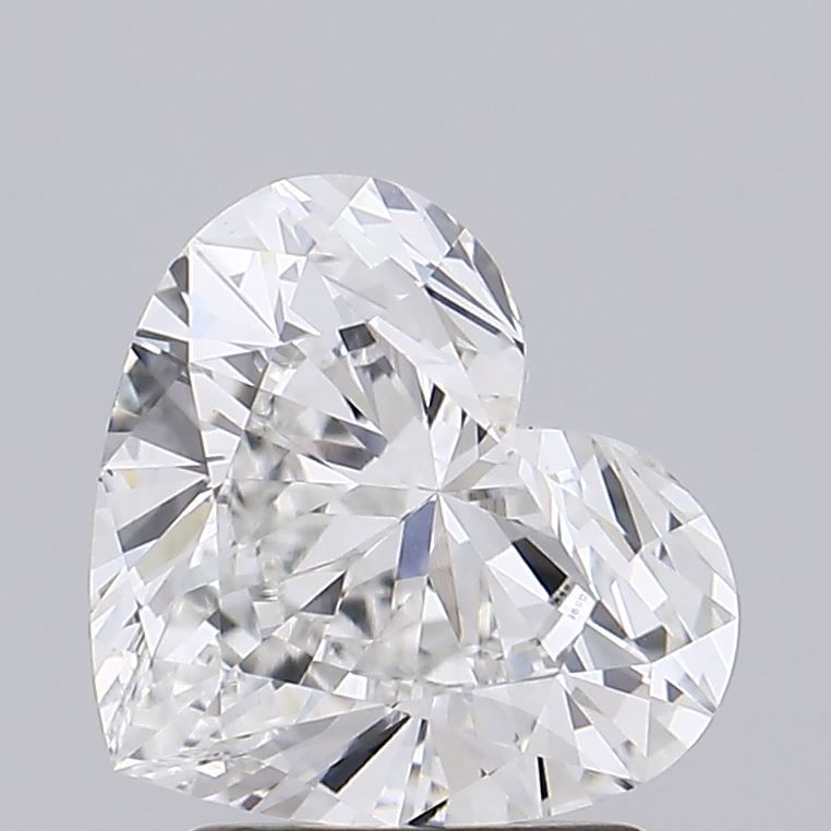 Lab-Grown Heart Diamond - 1.95 Carats, F Color, VS1 Clarity - Certified by IGI - Report Number: LG598352447