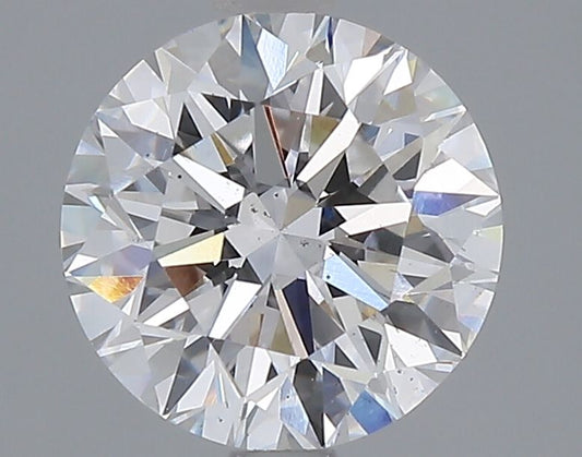 Lab-Grown Round Diamond - 2.0 Carats, E Color, VS2 Clarity - Certified by IGI - Report Number: LG658475696