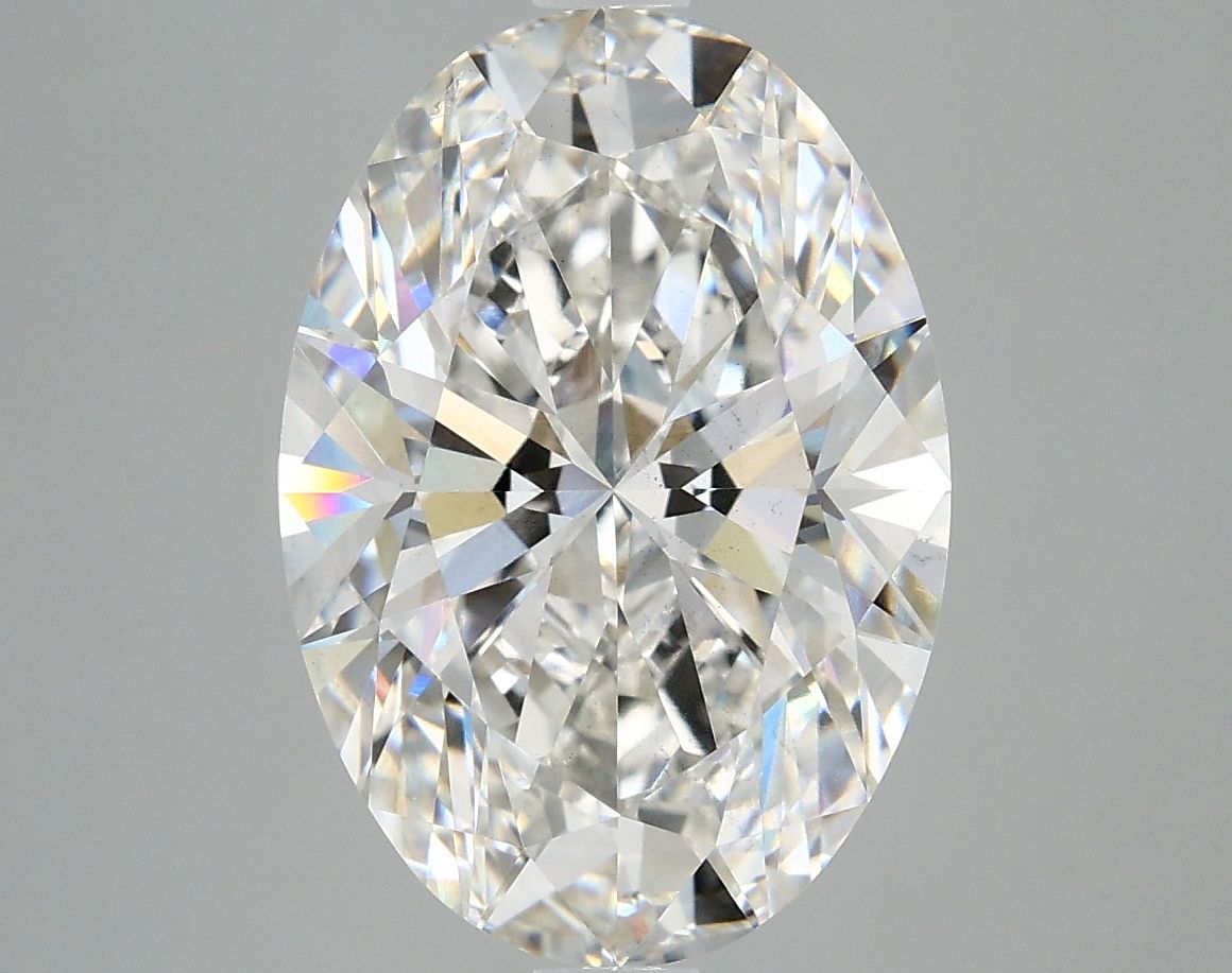 Lab-Grown Oval Diamond - 4.83 Carats, F Color, VS2 Clarity - Certified by IGI - Report Number: LG671471201