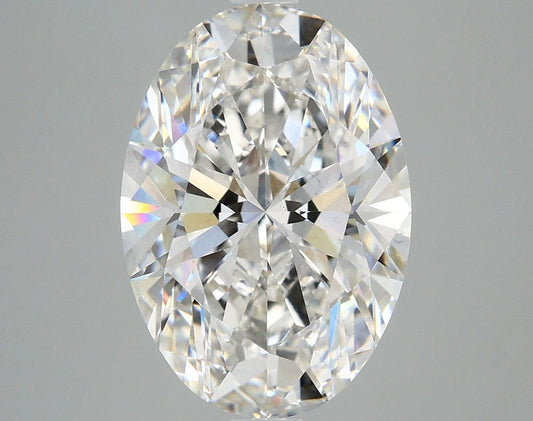 Lab-Grown Oval Diamond - 4.83 Carats, F Color, VS2 Clarity - Certified by IGI - Report Number: LG671471201