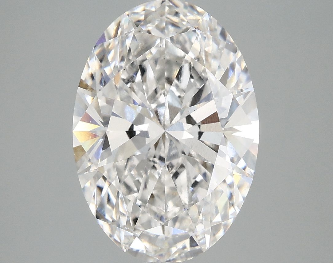 Lab-Grown Oval Diamond - 4.02 Carats, F Color, VS2 Clarity - Certified by IGI - Report Number: LG694554875